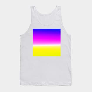 yellow white pink purple abstract texture Tank Top